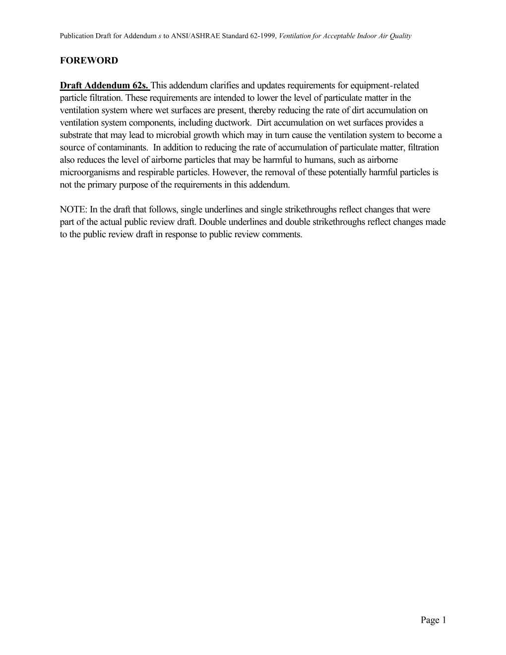 Addendum S To ANSI/ASHRAE Standard 62-1999, Ventilation For Acceptable ...