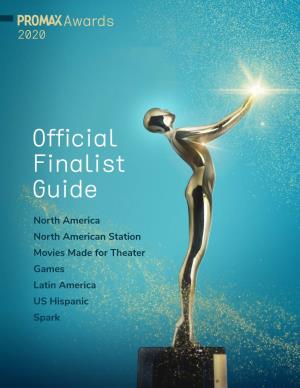 Official Finalist Guide