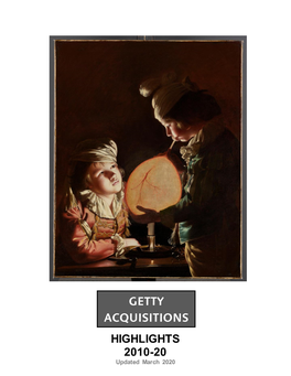 Getty Acquisitions