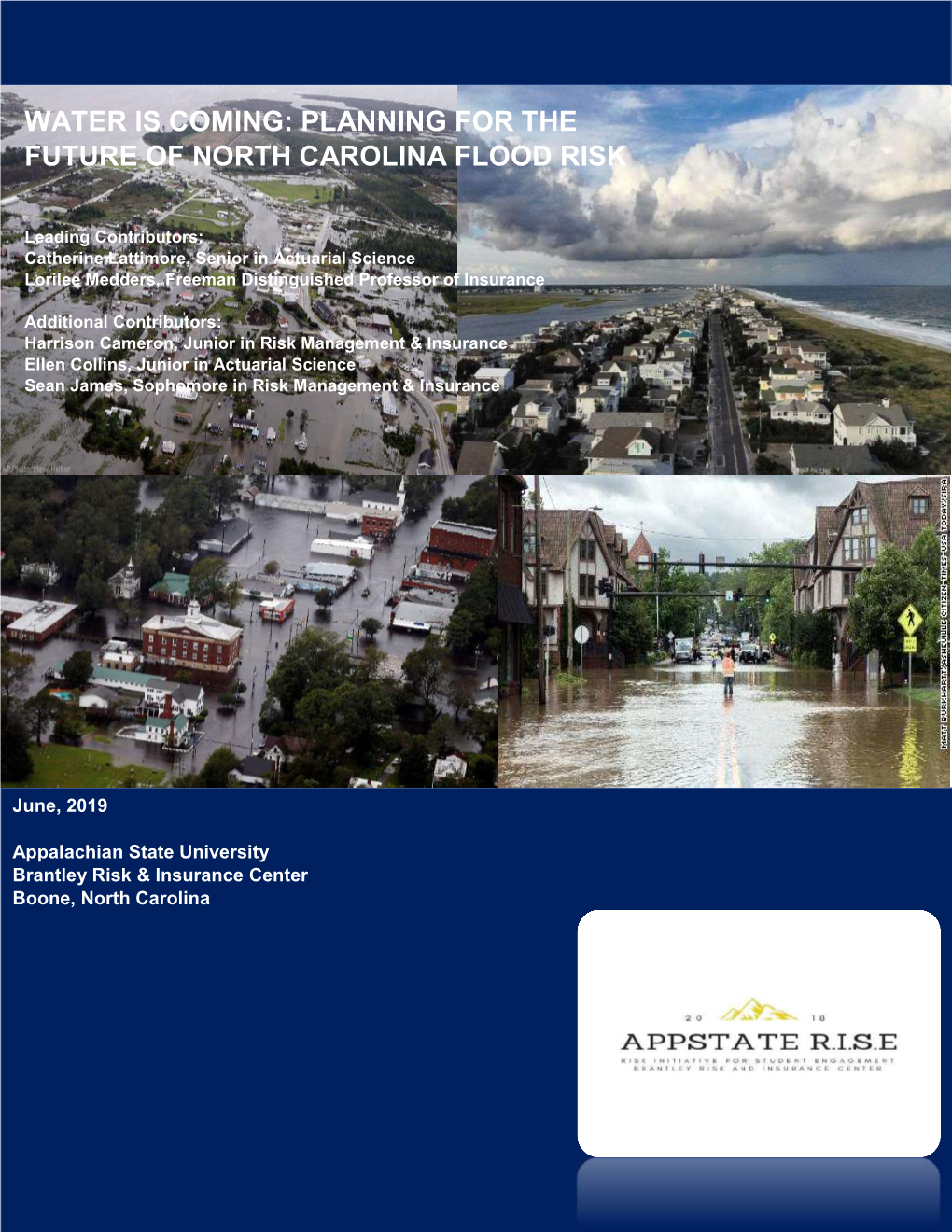 Appstate R.I.S.E. Flood Report
