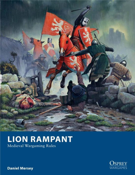 Lion Rampant Medieval Wargaming Rules