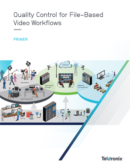 Quality Control for File-Based Video Workflows ––
