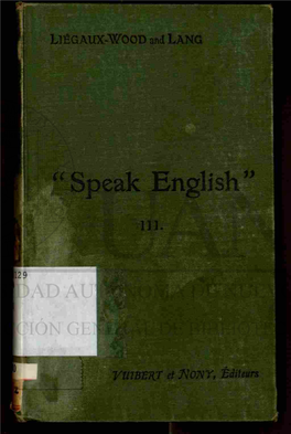 Speak English, Little Chats a Help to Learn Conversational English,Drawn