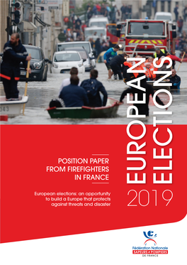 Position Paper from Firefighters in France