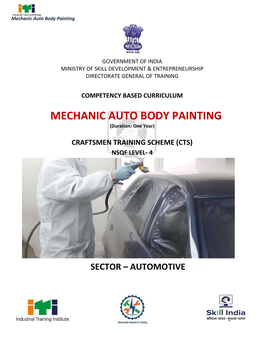 Mechanic Auto Body Painting