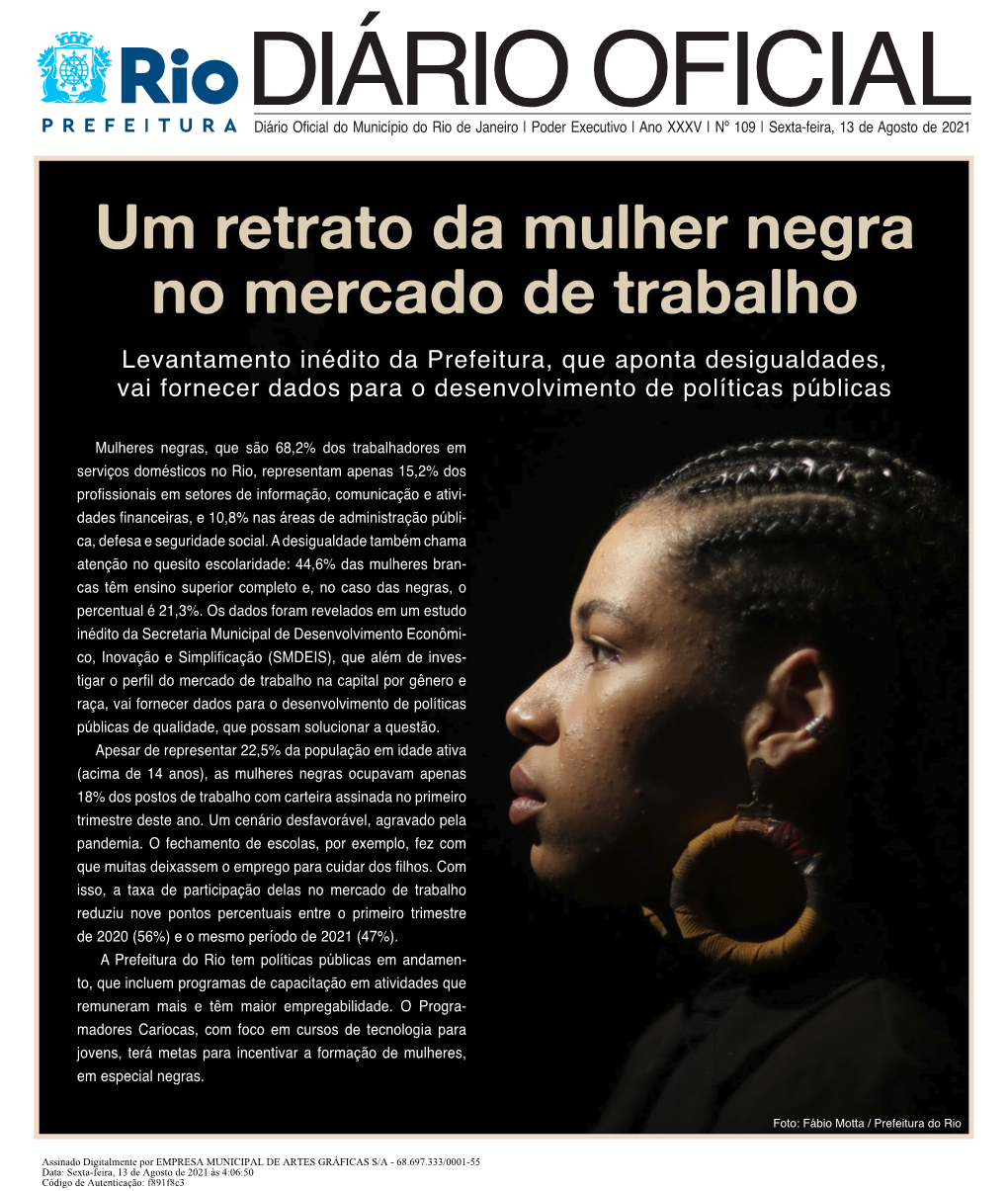 Um Retrato Da Mulher Negra No Mercado De Trabalho