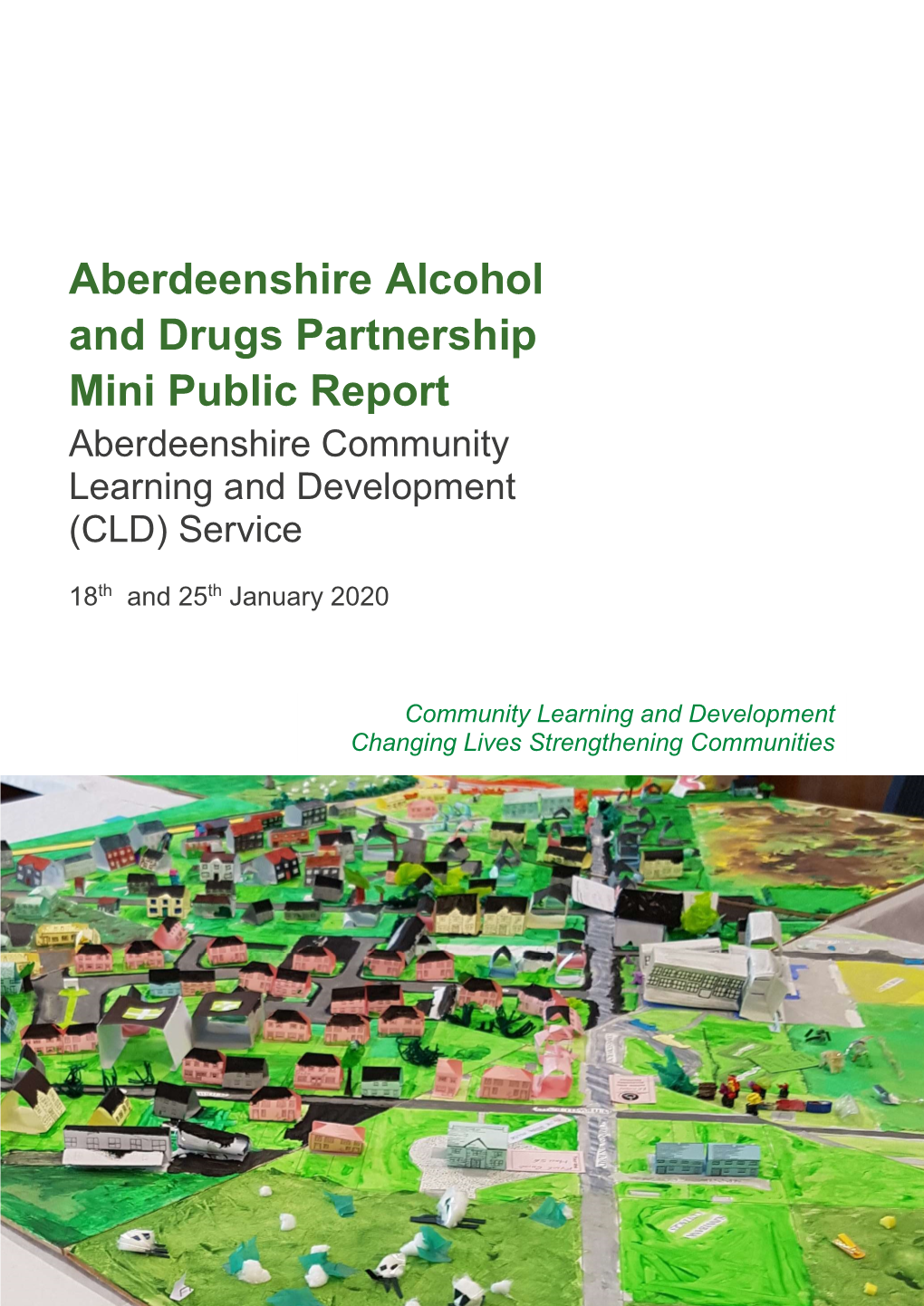 Aberdeenshire Alcohol and Drugs Partnership Mini Public Report