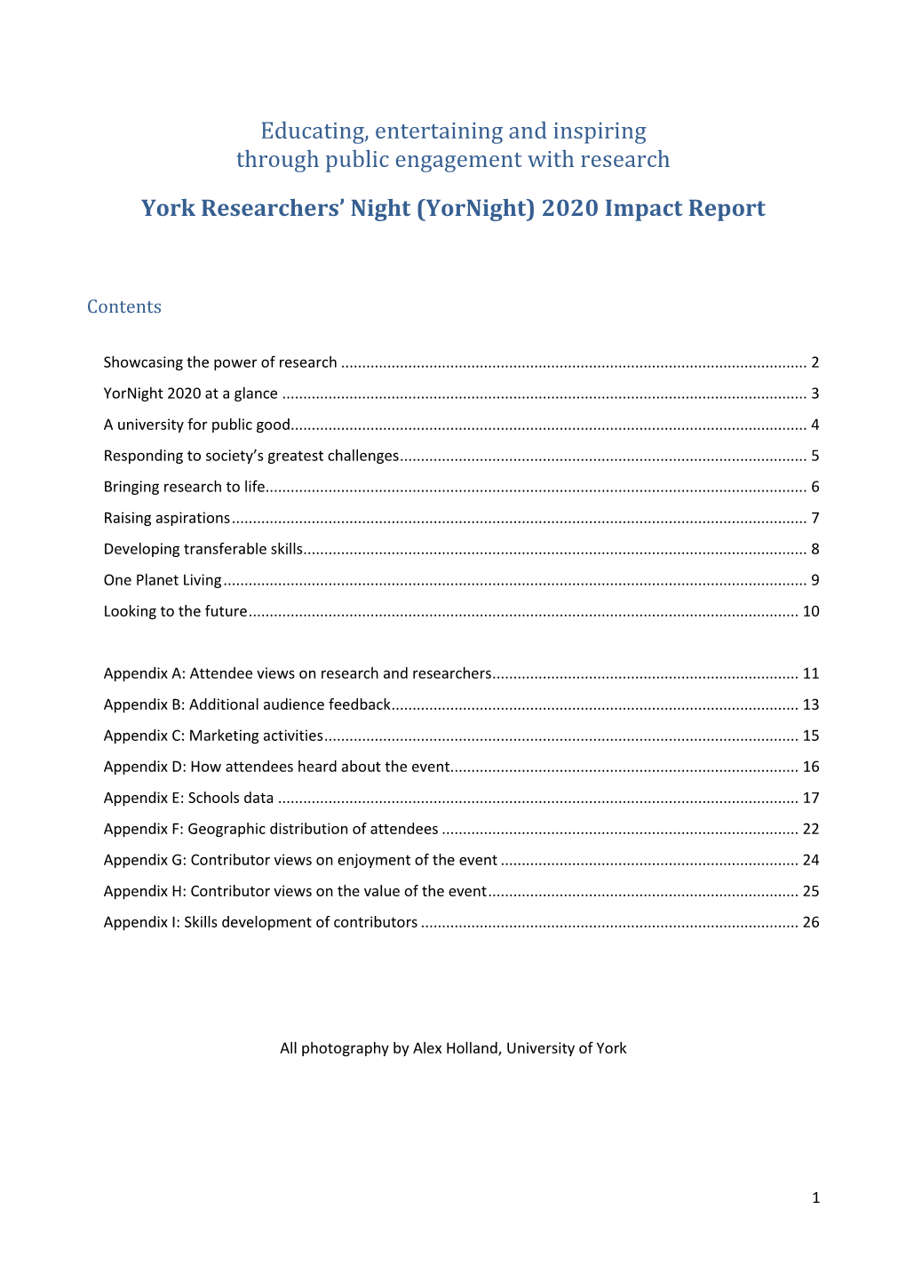 (Yornight) 2020 Impact Report