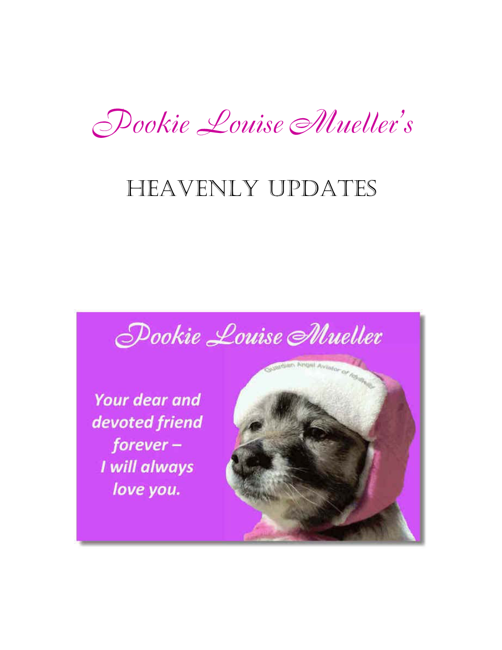 Pookie Louise Mueller's