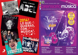 Diciembre 2013 Prensario Música & Video