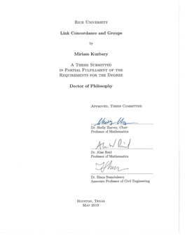 Link Concordance and Groups