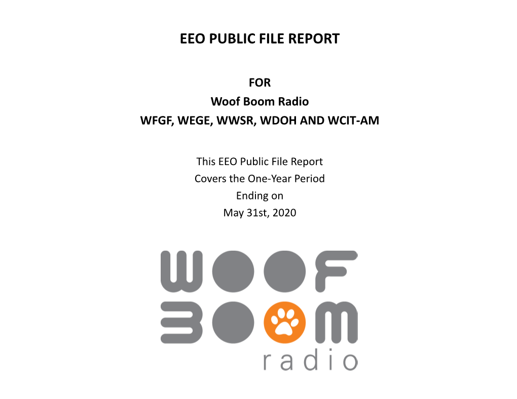 Eeo Public File Report