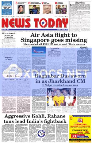 Air Asia Flight to Singapore Goes Missing
