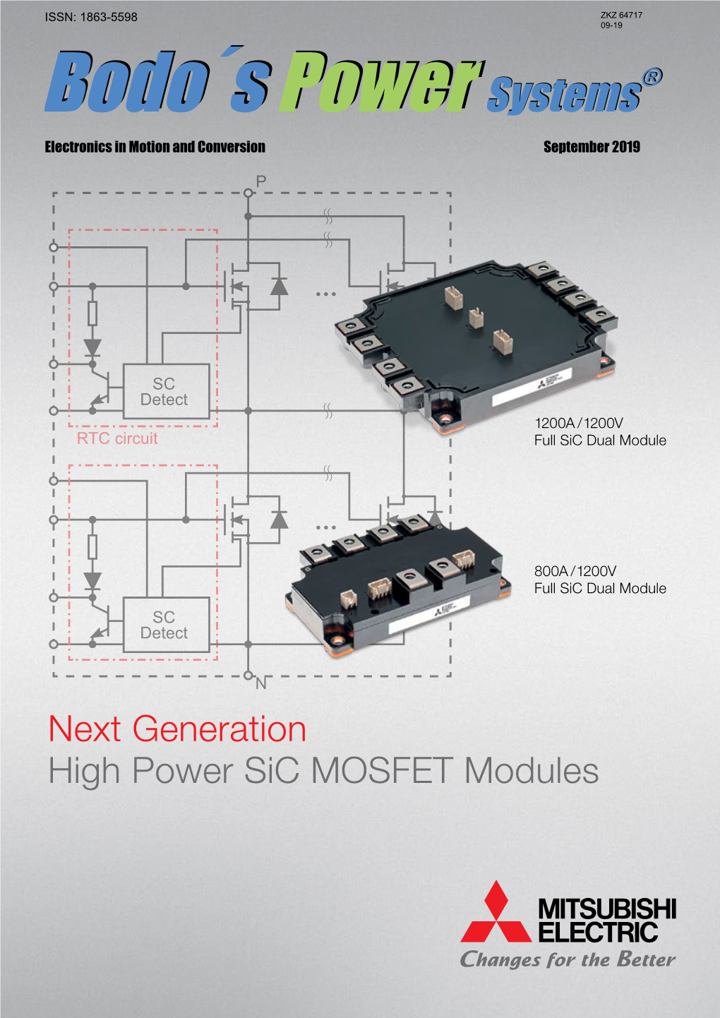 Next Generation High Power Sic MOSFET Modules WELCOME to the HOUSE of COMPETENCE