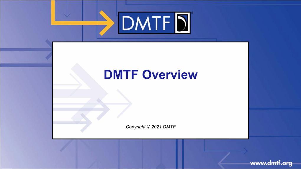 DMTF Overview