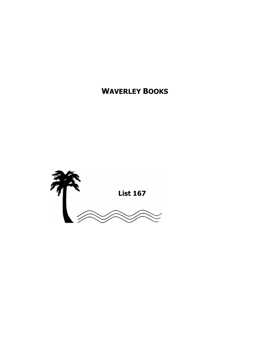 WAVERLEY BOOKS List