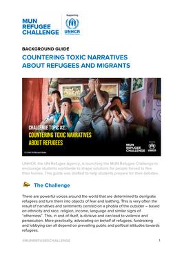 Countering Toxic Narratives About Refugees and Migrants