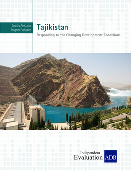 Tajikistan Responding to the Changing Development Conditions