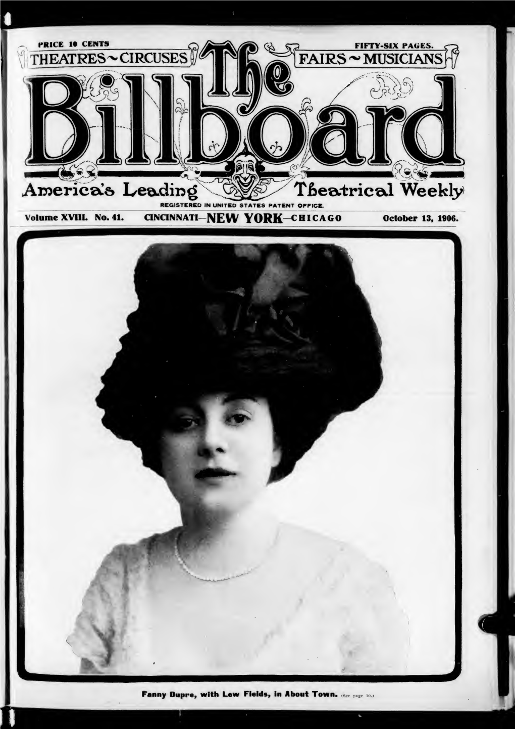 The Billboard 1906-10-13: Vol 18 Iss 41