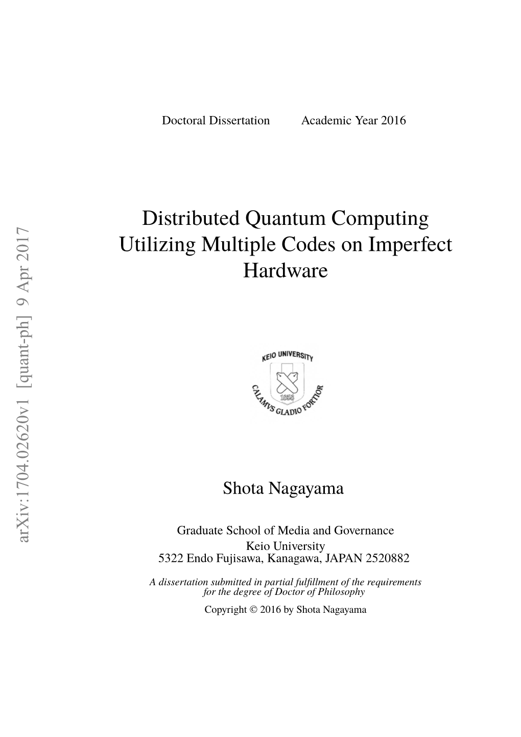 Distributed Quantum Computing Utilizing Multiple Codes on Imperfect Hardware