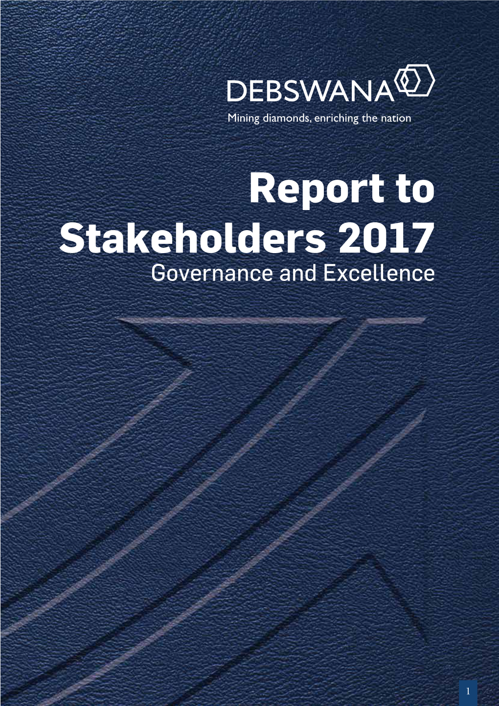 Report to Stakeholders 2017 Governance and Excellence