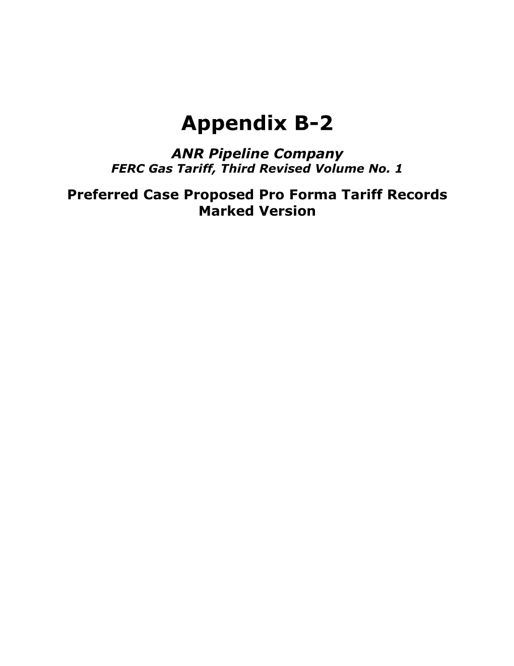 Appendix B-2