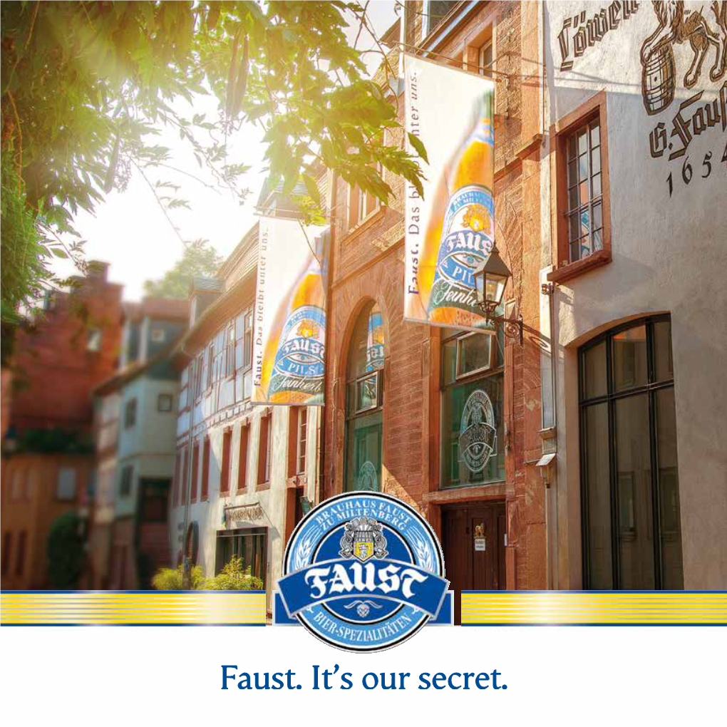 Brauhaus Faust – a Brewery with History