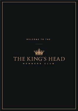 King's Head Brochure Sm