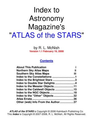 ATLAS of the STARS "