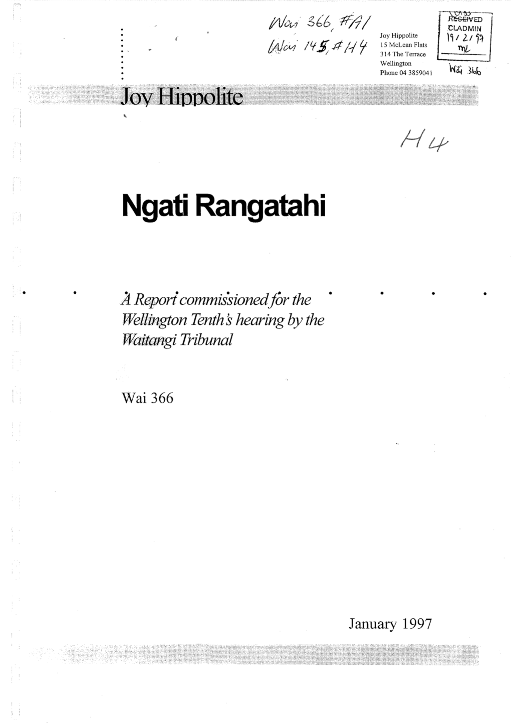 Ngati Rangatahi