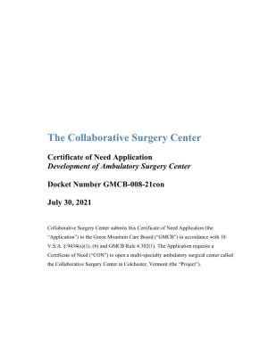 The Collaborative Surgery Center