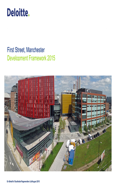 Final Consultation Draft First Street 2015