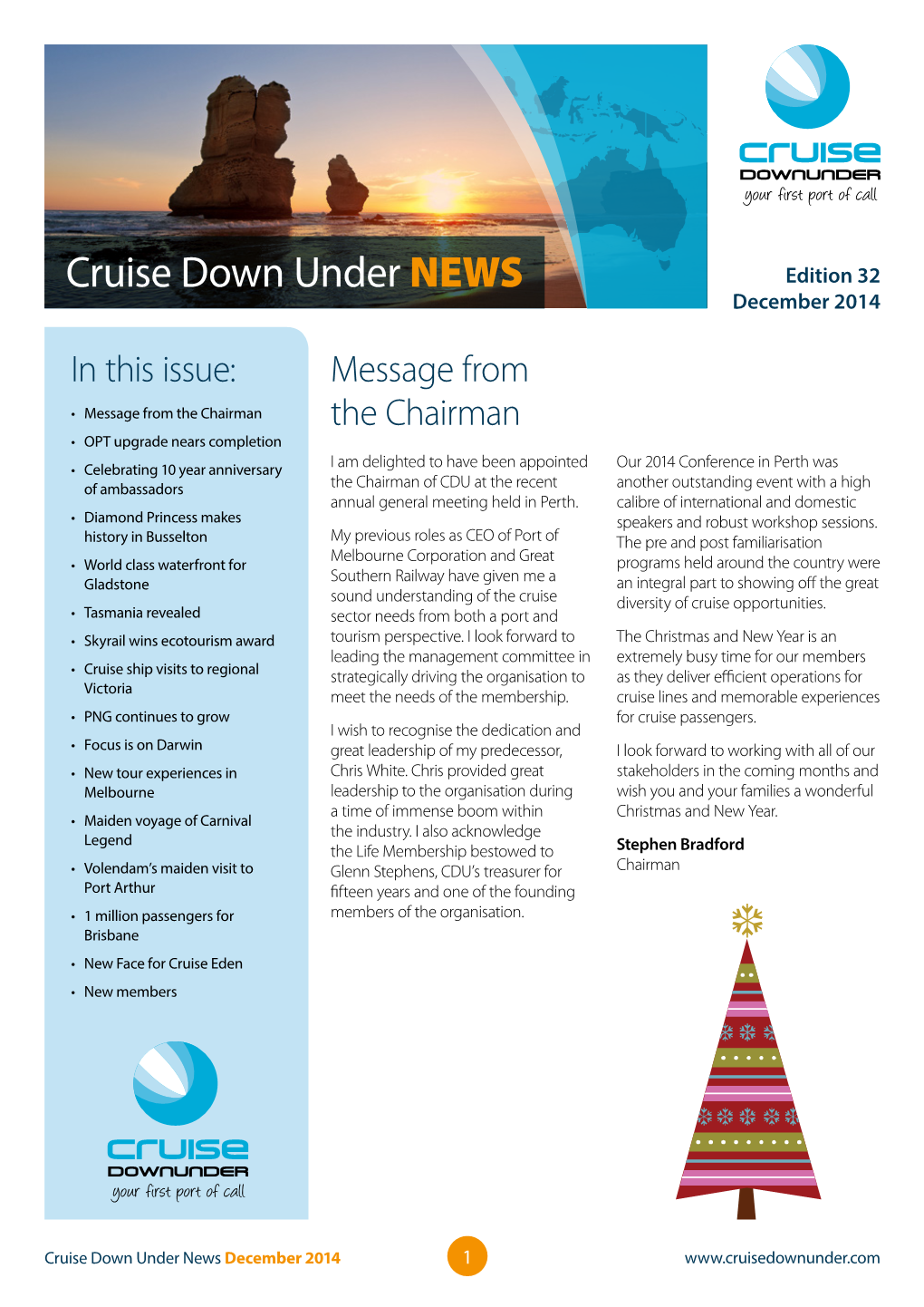 2014 CDU December Newsletter