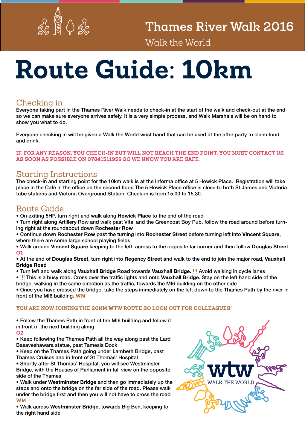 Route Guide: 10Km