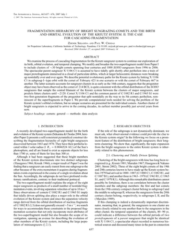 Fragmentation Hierarchy of Bright Sungrazing Comets and the Birth and Orbital Evolution of the Kreutz System