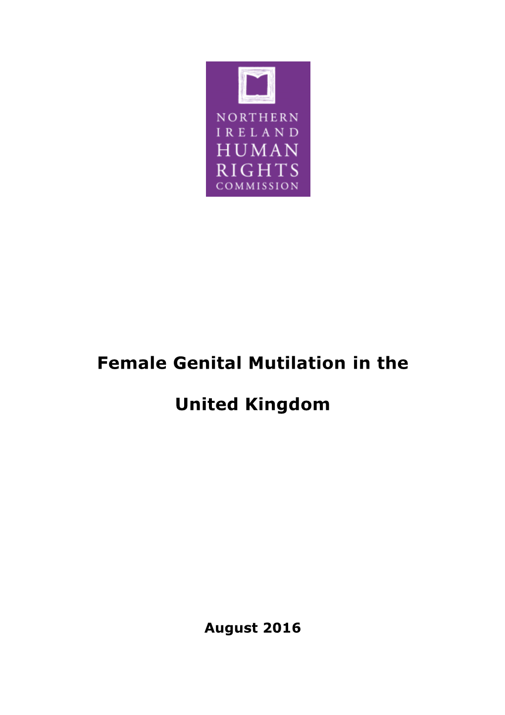 Female Genital Mutilation in the United Kingdom