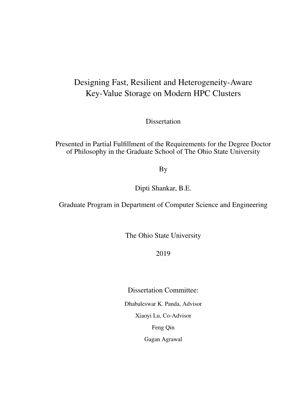 Designing Fast, Resilient and Heterogeneity-Aware Key-Value Storage on Modern HPC Clusters