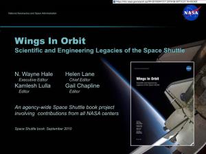 Wings in Orbit Scientific and Engineering Legacies of the Space Shuttle
