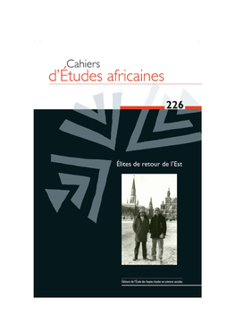 Cahiers D'études Africaines, VIII (3), 31 : 327-368