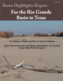 Lakes and Reservoirs of the Rio Grande Basin in Texas from from the TX/NM State Line to End of Dam