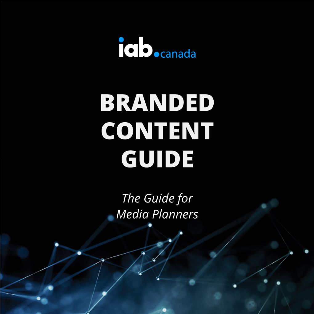 Branded Content Guide