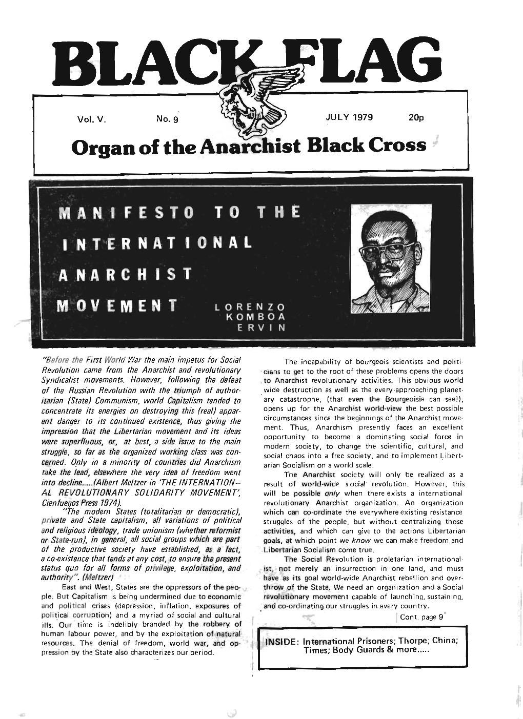 Organ of the Anarchist Black Cross