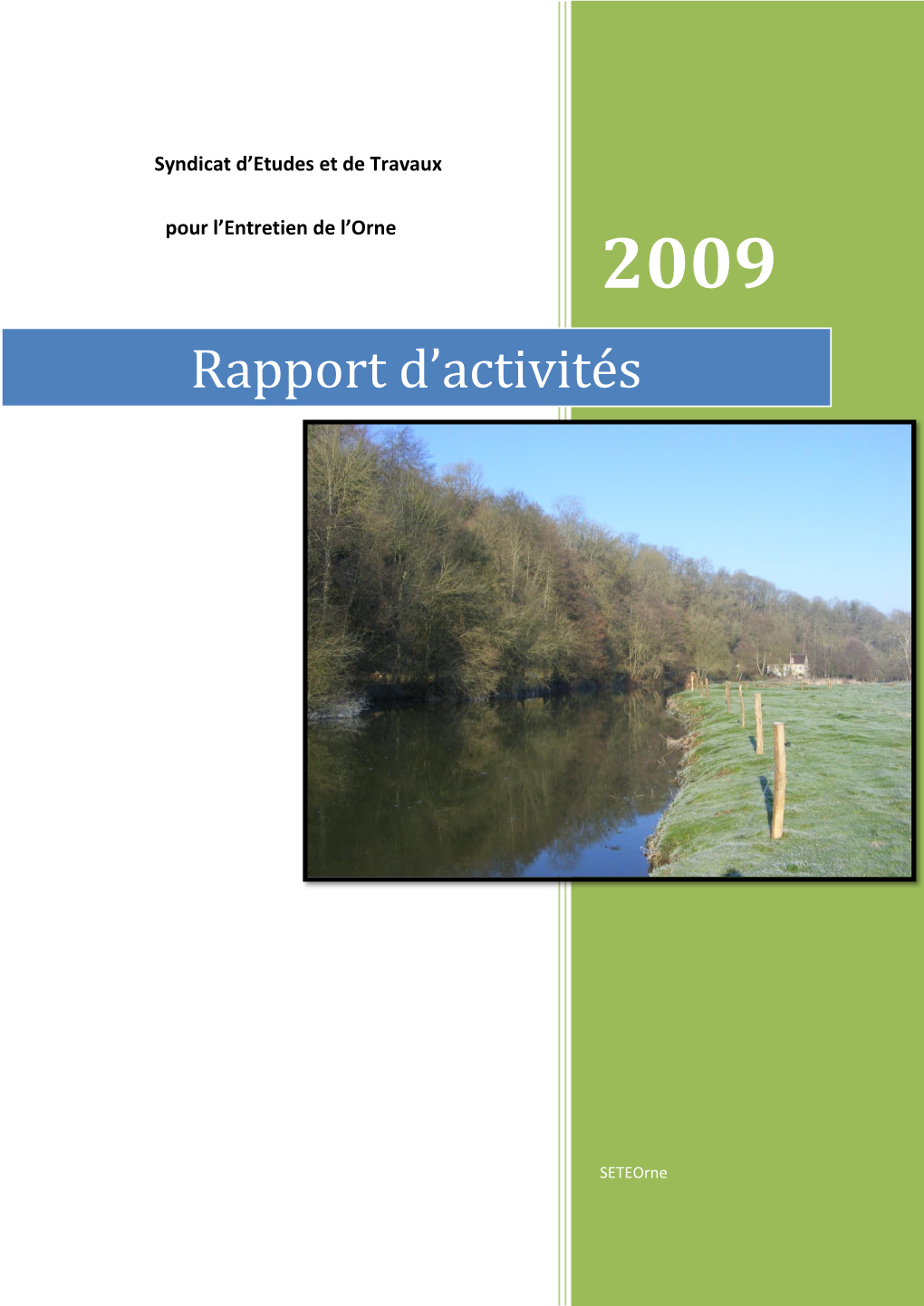 Rapport D'activités