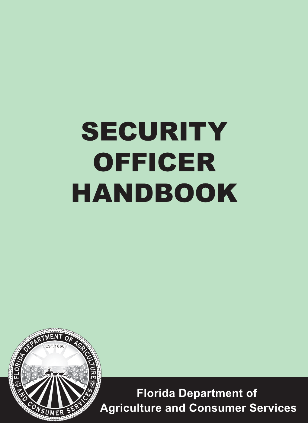 Security Officer Handbook