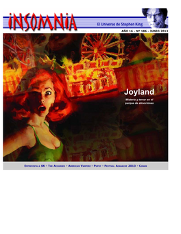 Joyland Misterio Y Terror En El Parque De Atracciones