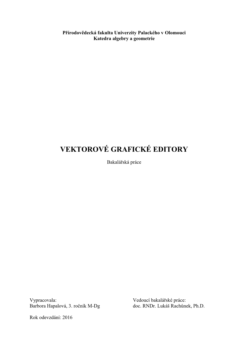 Vektorové Grafické Editory