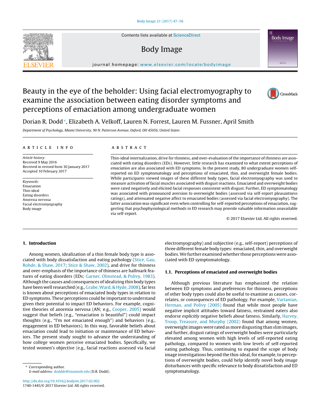 Using Facial Electromyography to Examine the Association Between