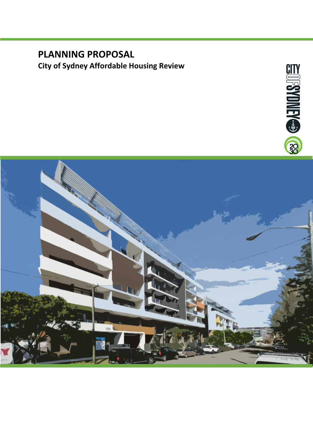 Planning Proposal – City of Sydney Affordable Housing Review