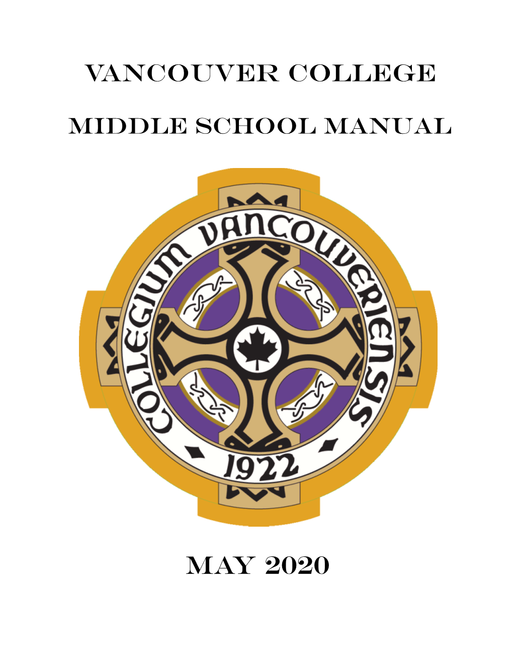 Middle School Manual 2020-2021 Final Copy?