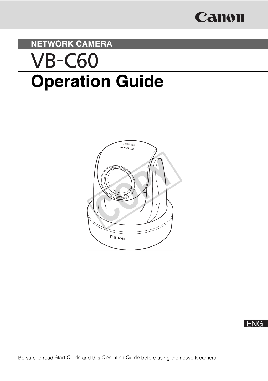 VB-C60 Operation Guide